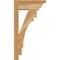 Ekena Millwork Merced Traditional Rough Sawn Outlooker, Western Red Cedar, 6"W x 14"D x 26"H OUT06X14X26MRC01RWR - alternate 4